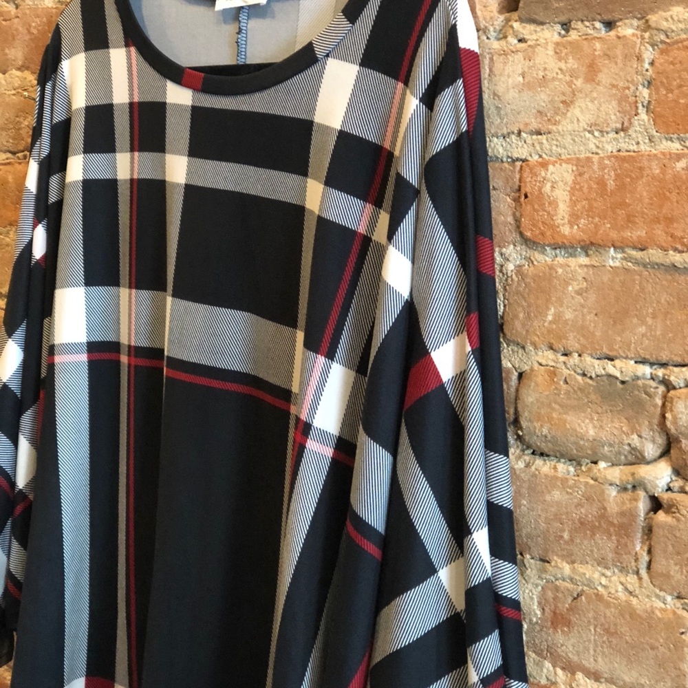 Plaid top